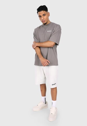 T-Shirt Dropsize en gris