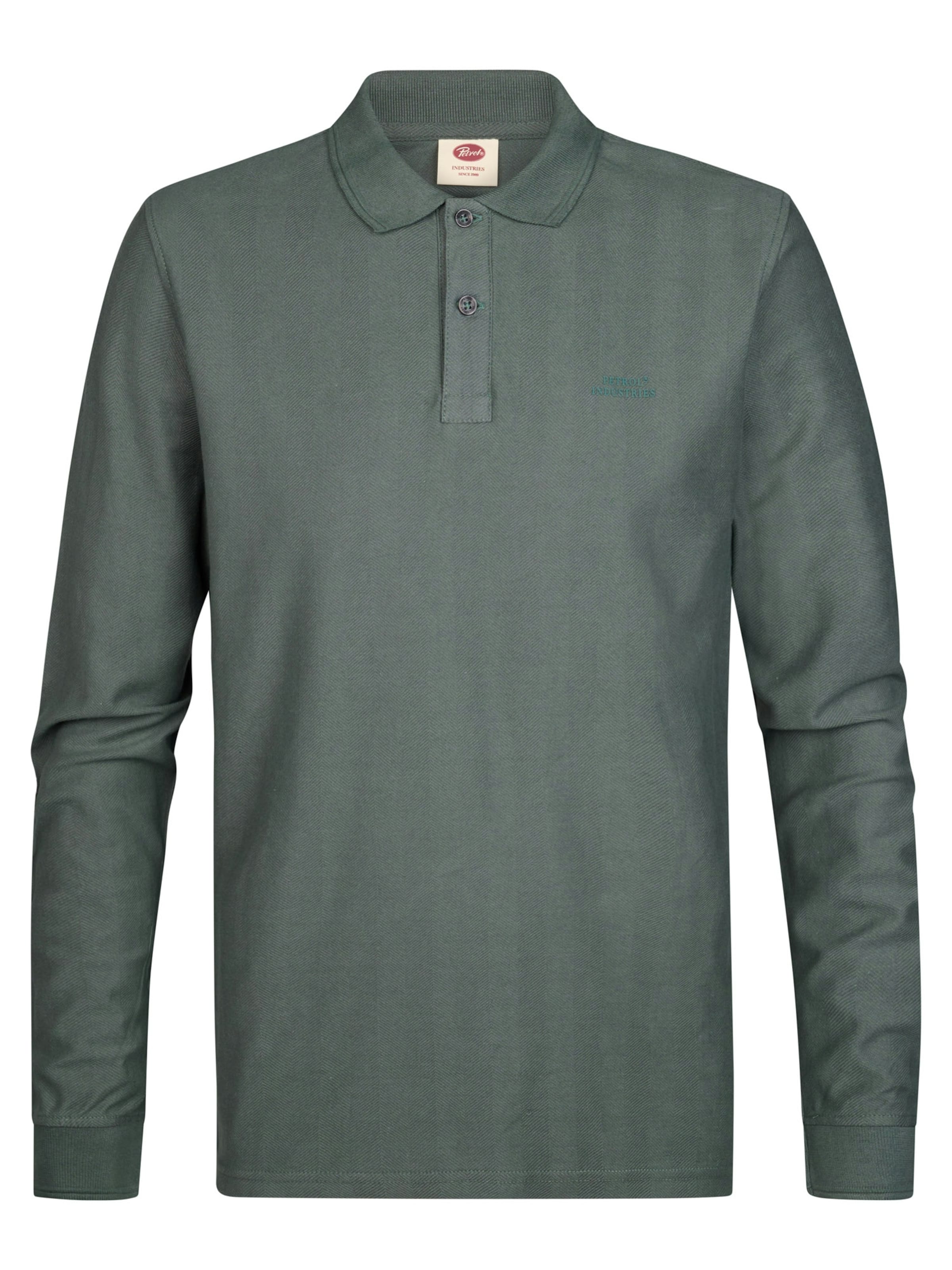 Petrol Industries Poloshirt in Grün: Vorderseite