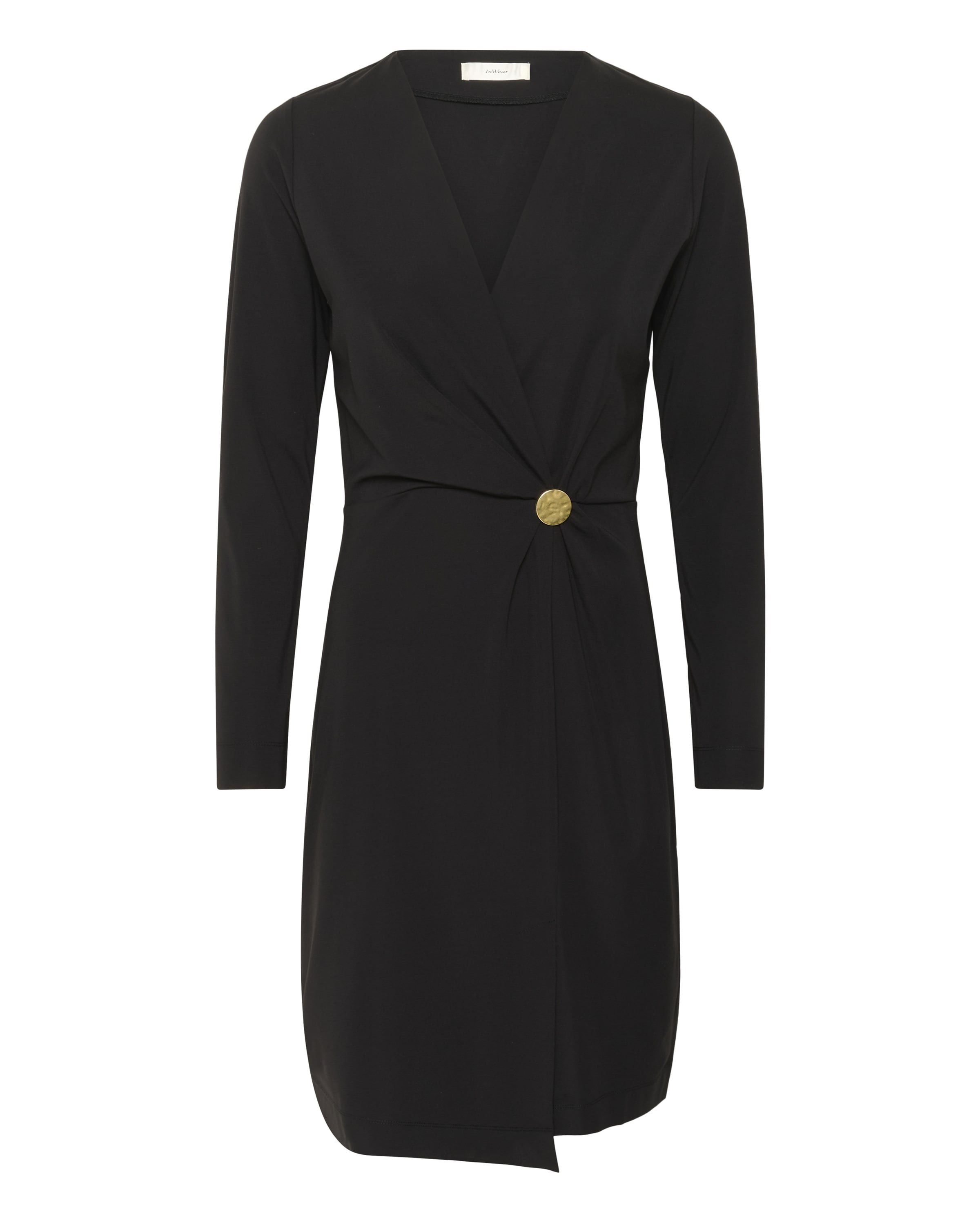 InWear Jurk 'IWKASEY' in Zwart: voorkant