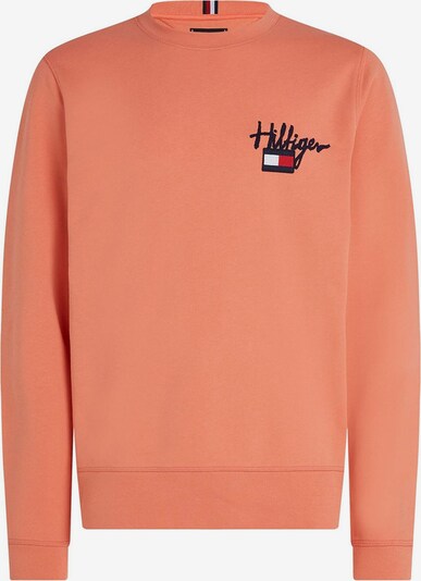TOMMY HILFIGER Sweatshirt in de kleur Navy / Zalm roze / Rood / Wit, Productweergave