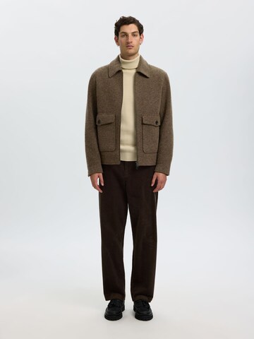 Giacca di mezza stagione di SELECTED in marrone