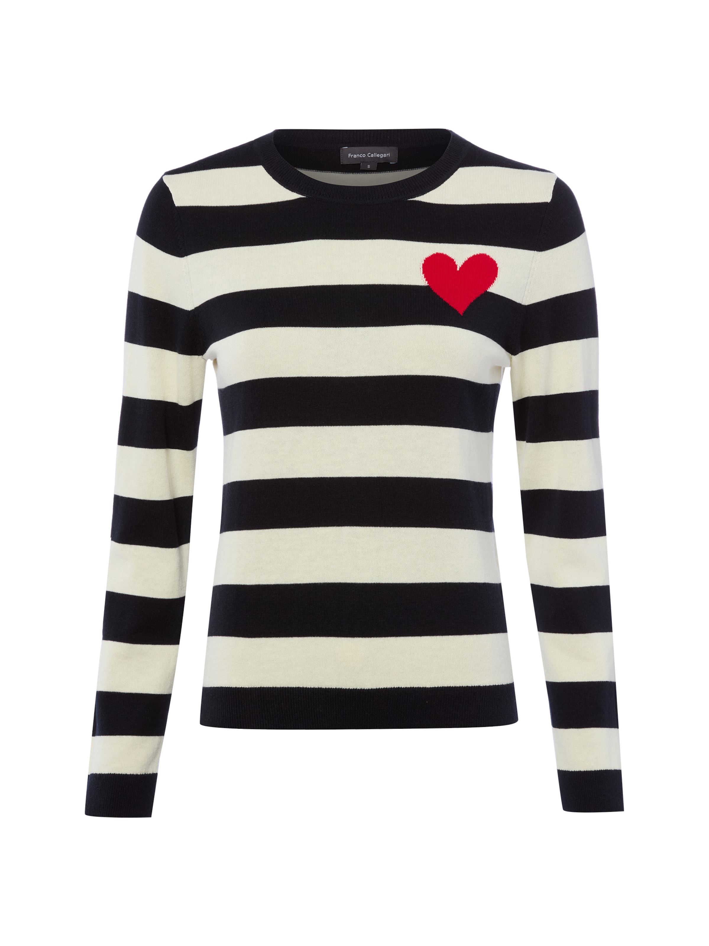 Franco Callegari Trui in Blauw: voorkant