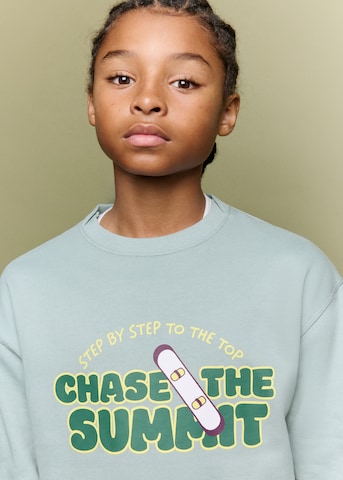 Sweat 'MANU6' MANGO KIDS en bleu
