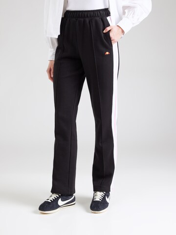 ELLESSE Loose fit Pants 'Pierra' in Black: front