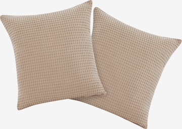 andas Pillow in Beige: front