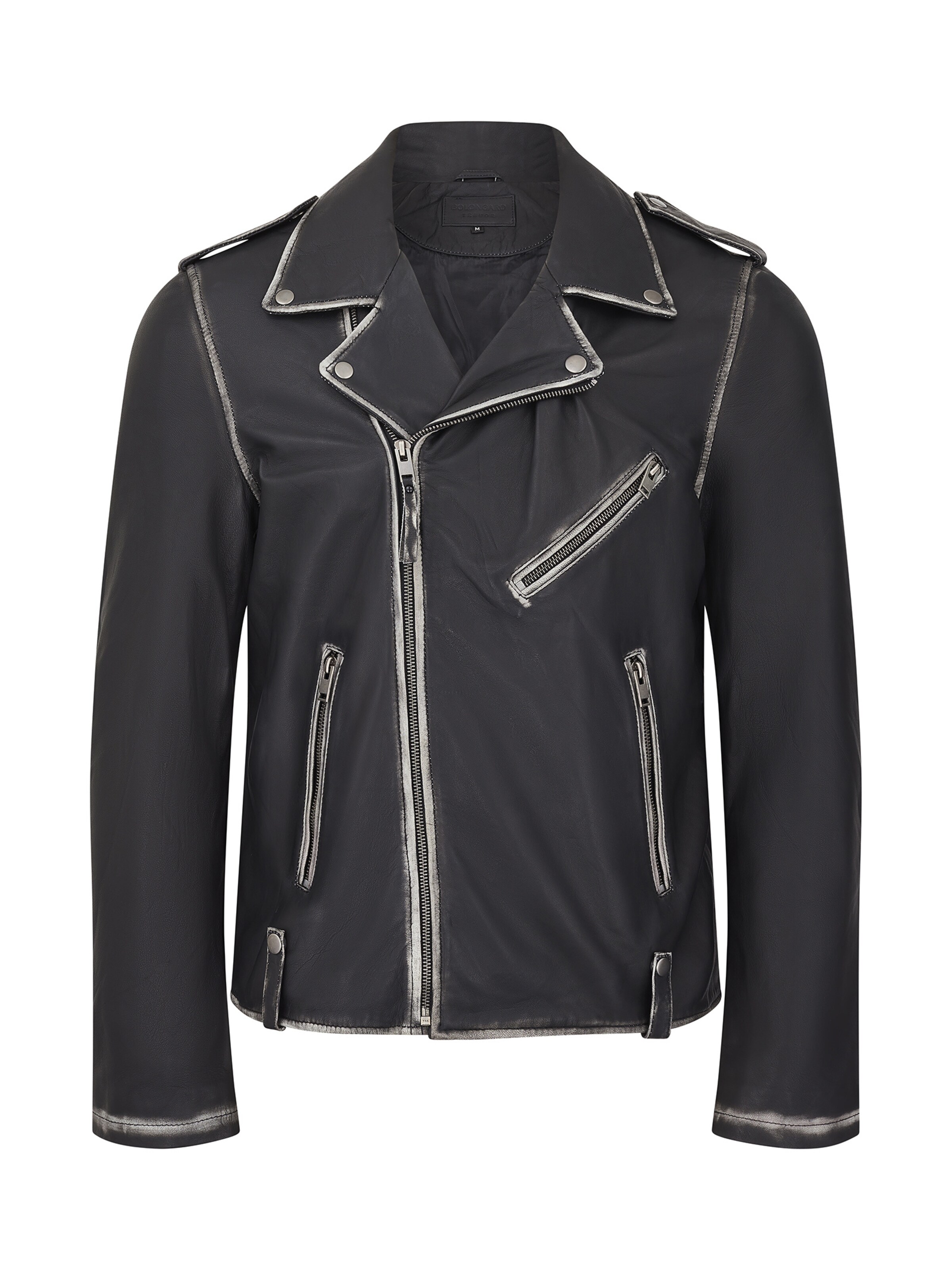 Bolongaro Trevor Tussenjas 'Blade' in Zwart: voorkant