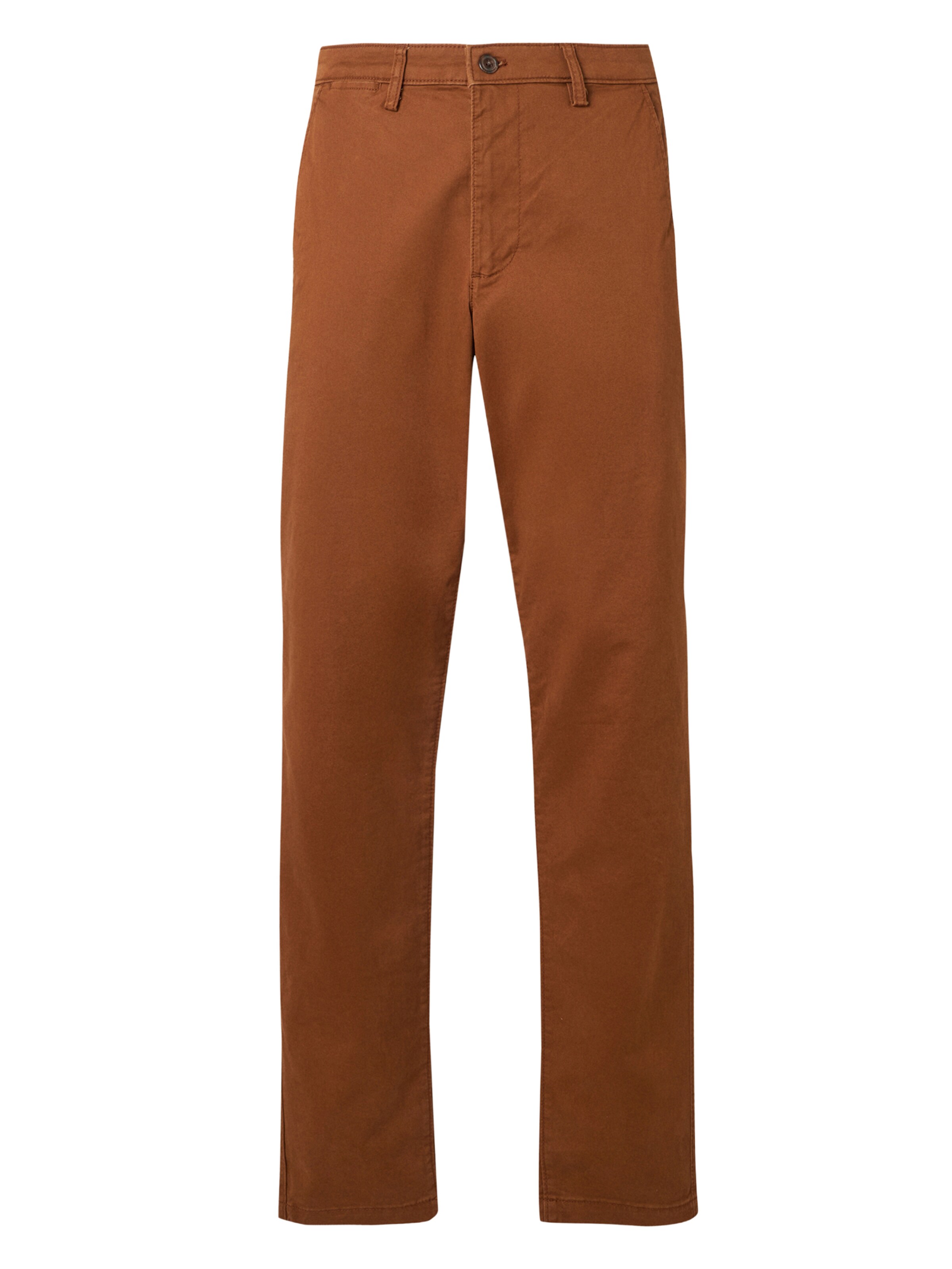 GAP Spodnie 'ESSENTIAL' w kolorze brązowy: przód
