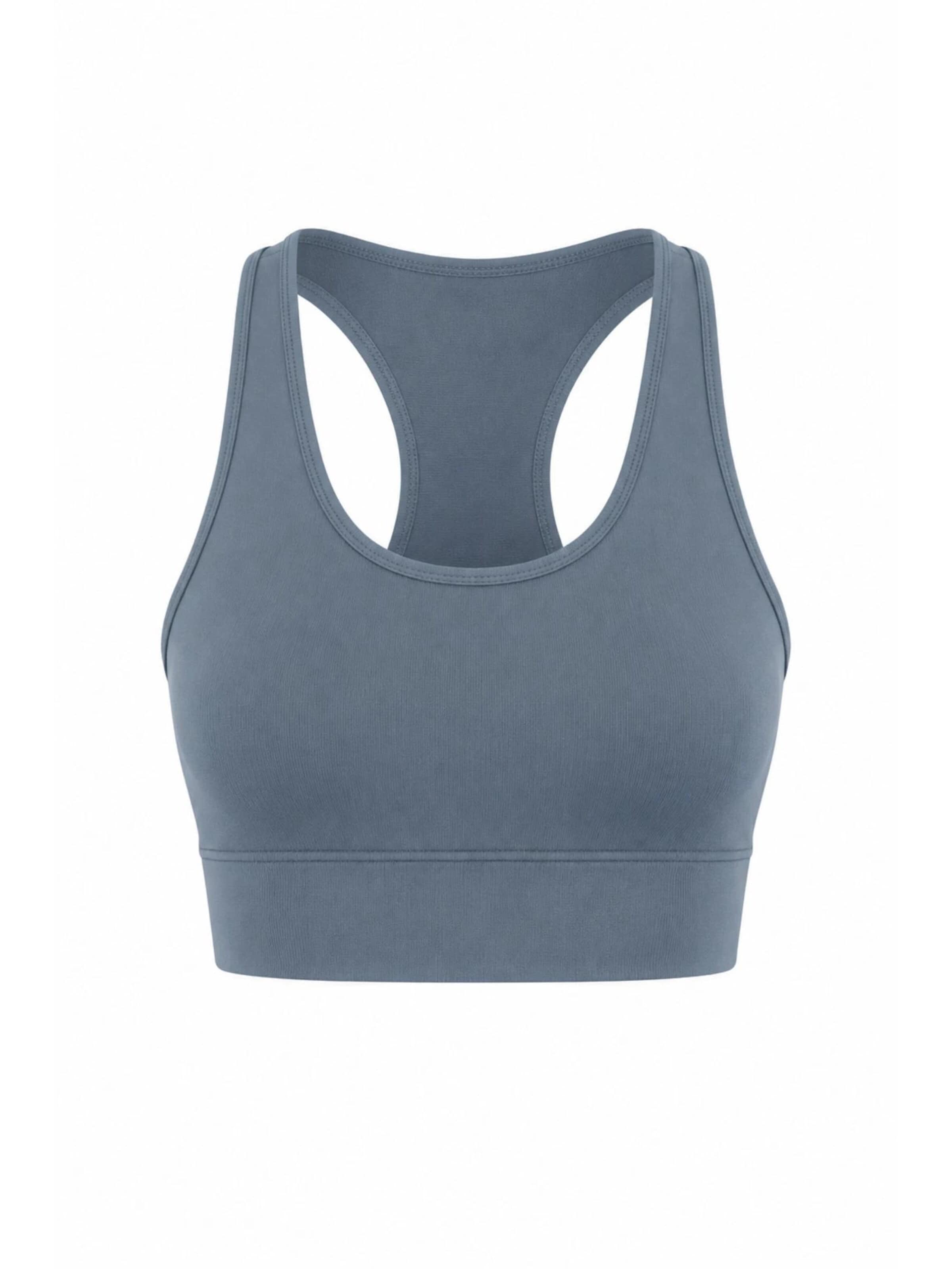 True North Top 'Sport-Bustier' in Grey: front