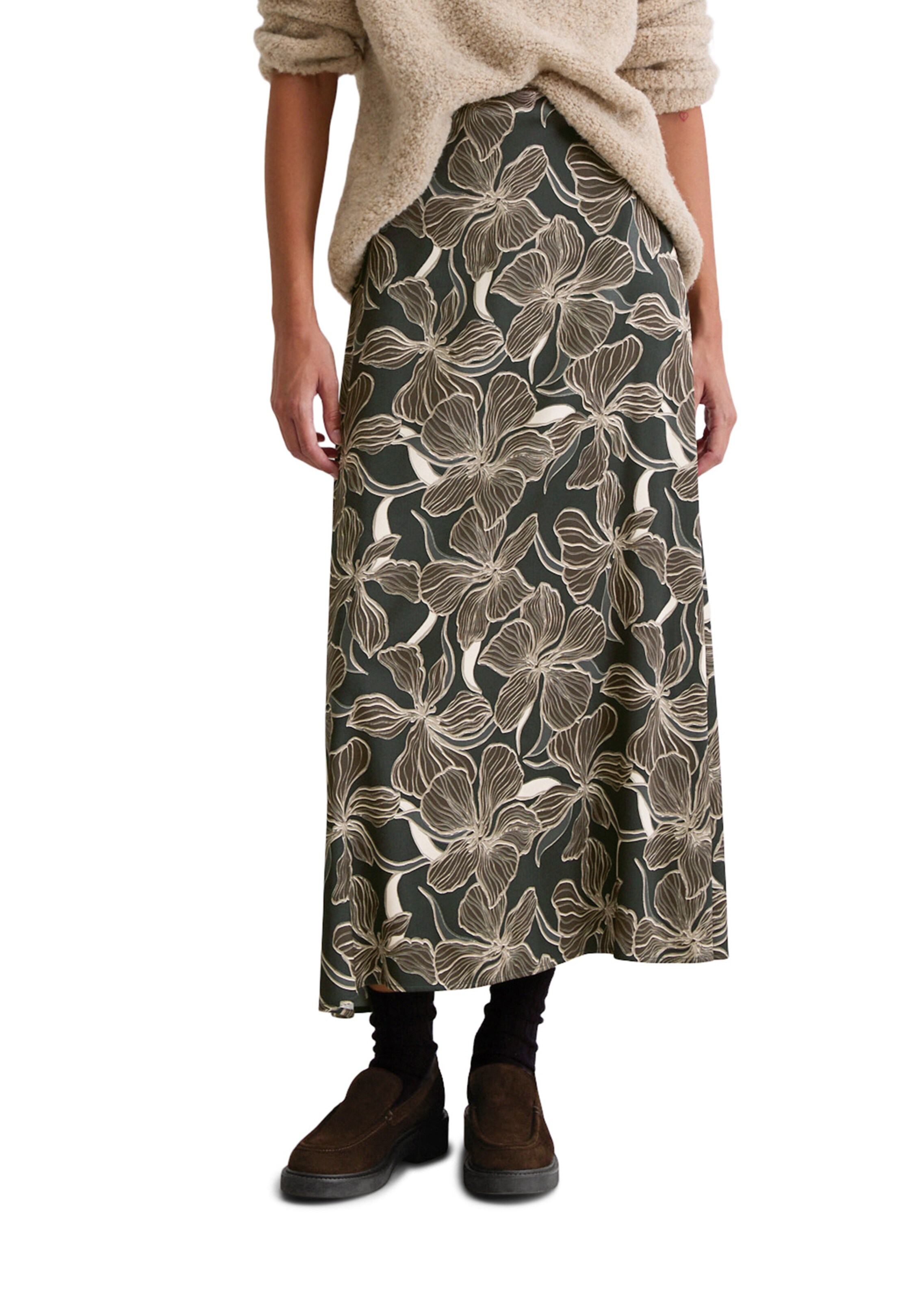 Marc O'Polo Rok in Grijs: voorkant