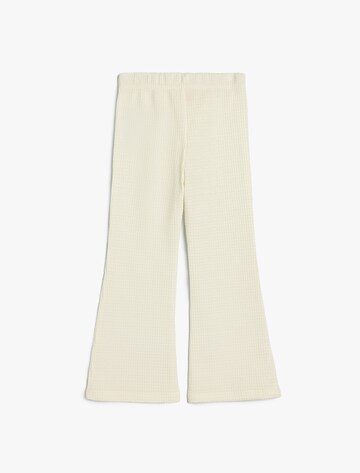Koton Flared Broek in Beige