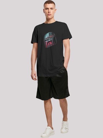 F4NT4STIC Shirt 'Star Wars Mandalorian Mandalore' in Black