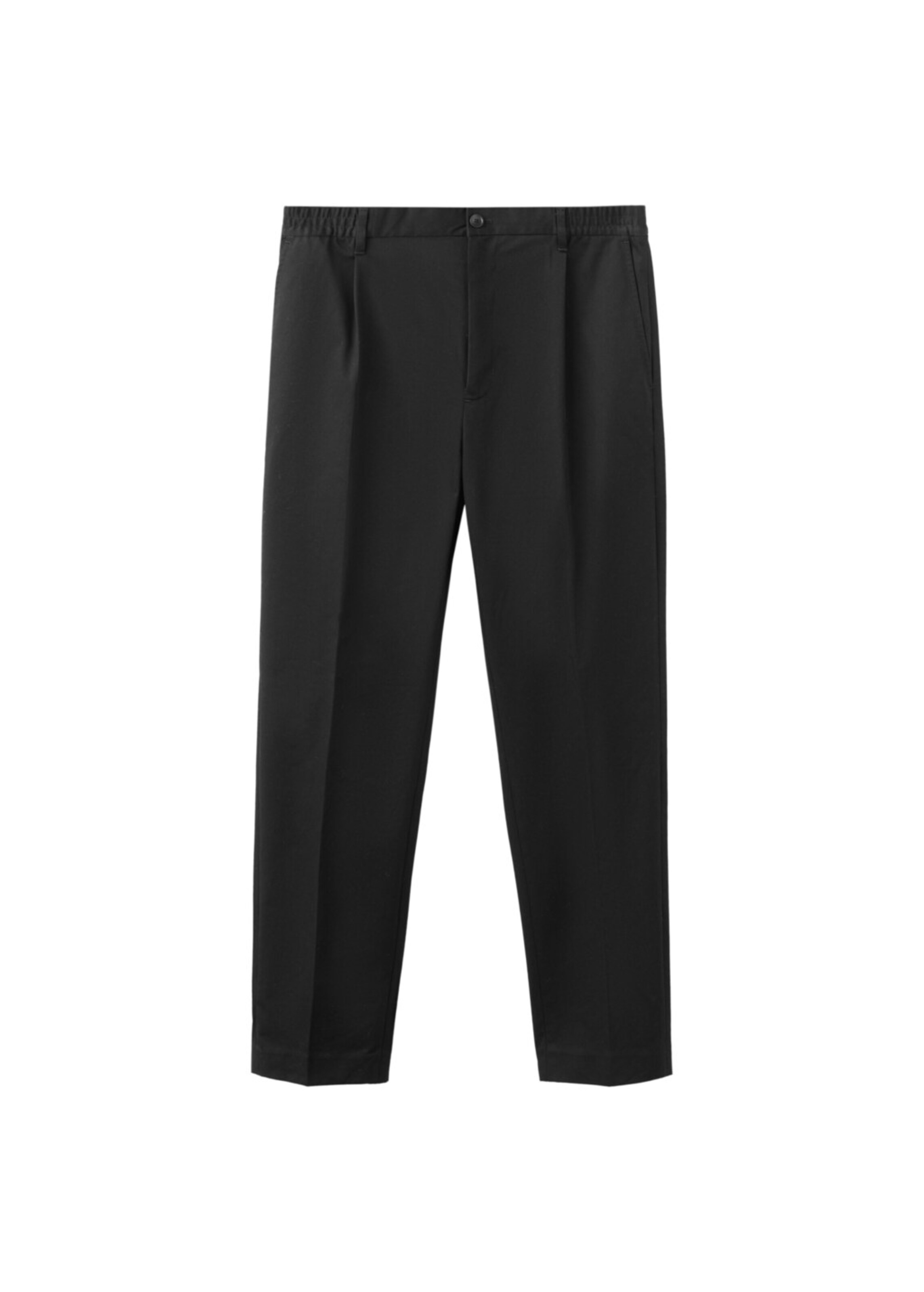 MANGO MAN Pants 'Roberto2' in Black: front