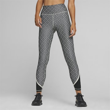 PUMA - Skinny Pantalón deportivo 'Concept' en negro: frente
