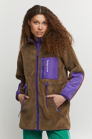 The Jogg Concept Winter Jacket in Brown: front
