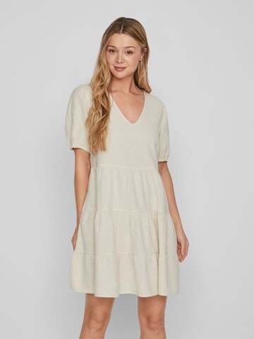 Robe 'Prisilla' VILA en beige : devant