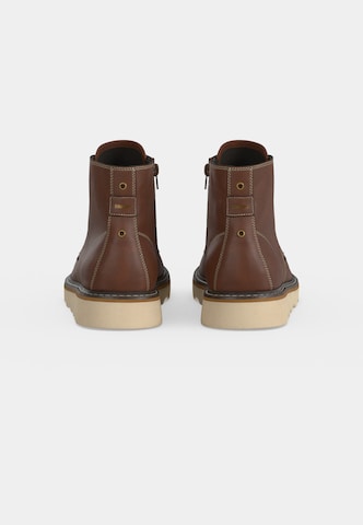 Blauer.USA Buty sznurowane w kolorze brązowy