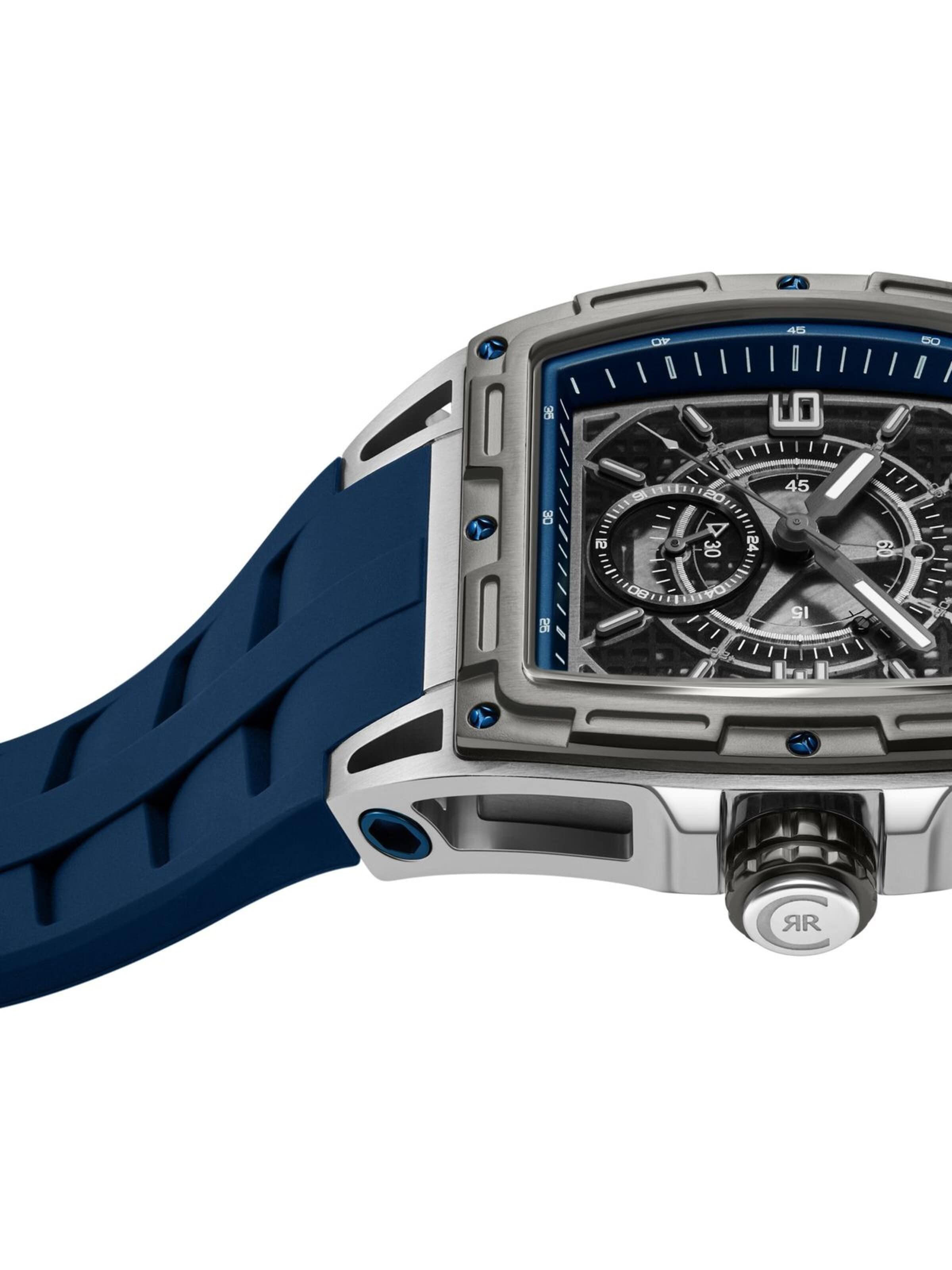 Montre à affichage analogique CERRUTI 1881 en bleu
