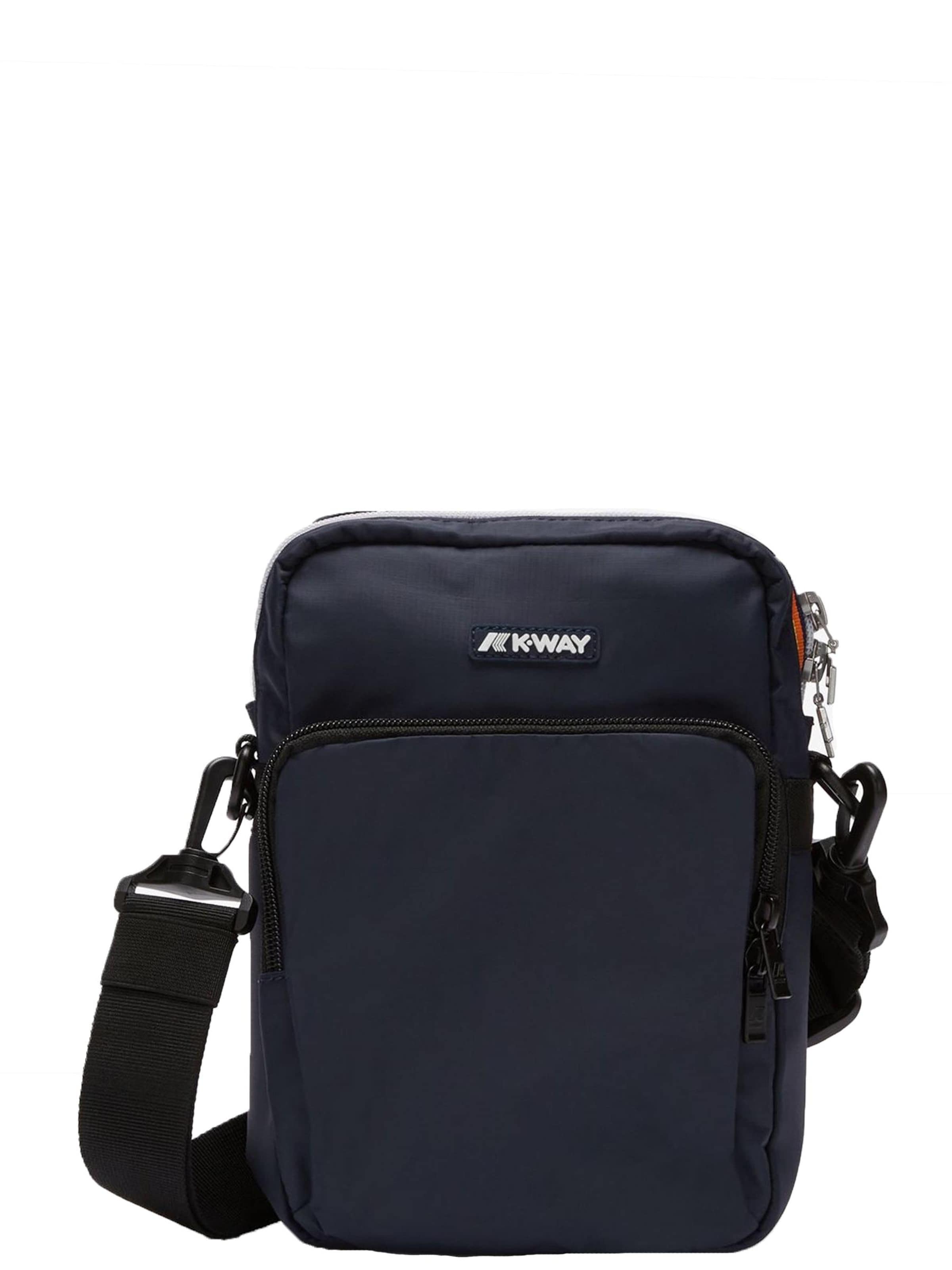 K-Way - Bolso de hombro 'ERLOY SHOLDER BAG TRACOLLINA' en azul: frente