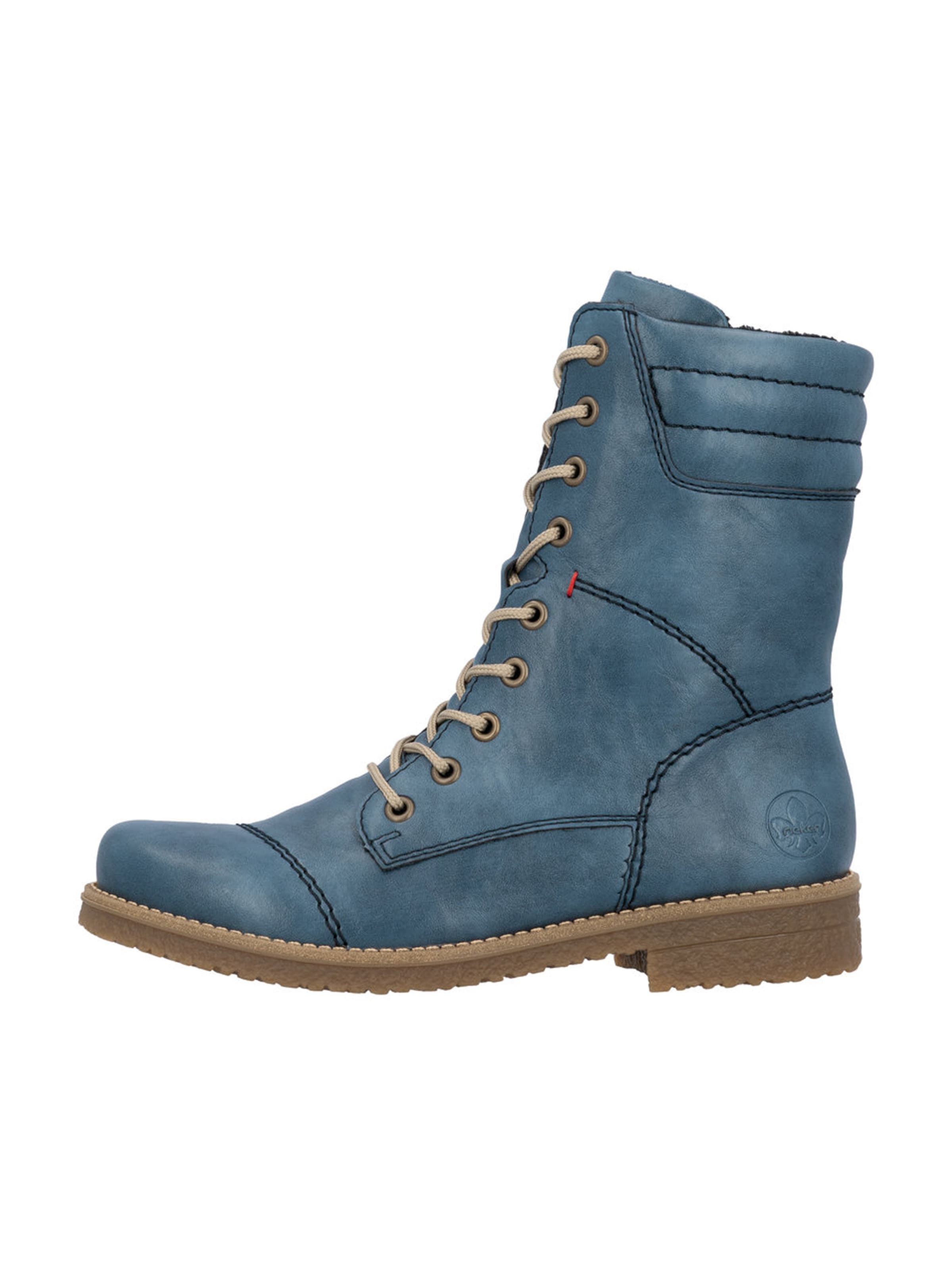 Bottines à lacets Rieker en bleu