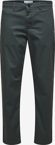 SELECTED HOMME Chino Pants 'New Miles' in Grey: front