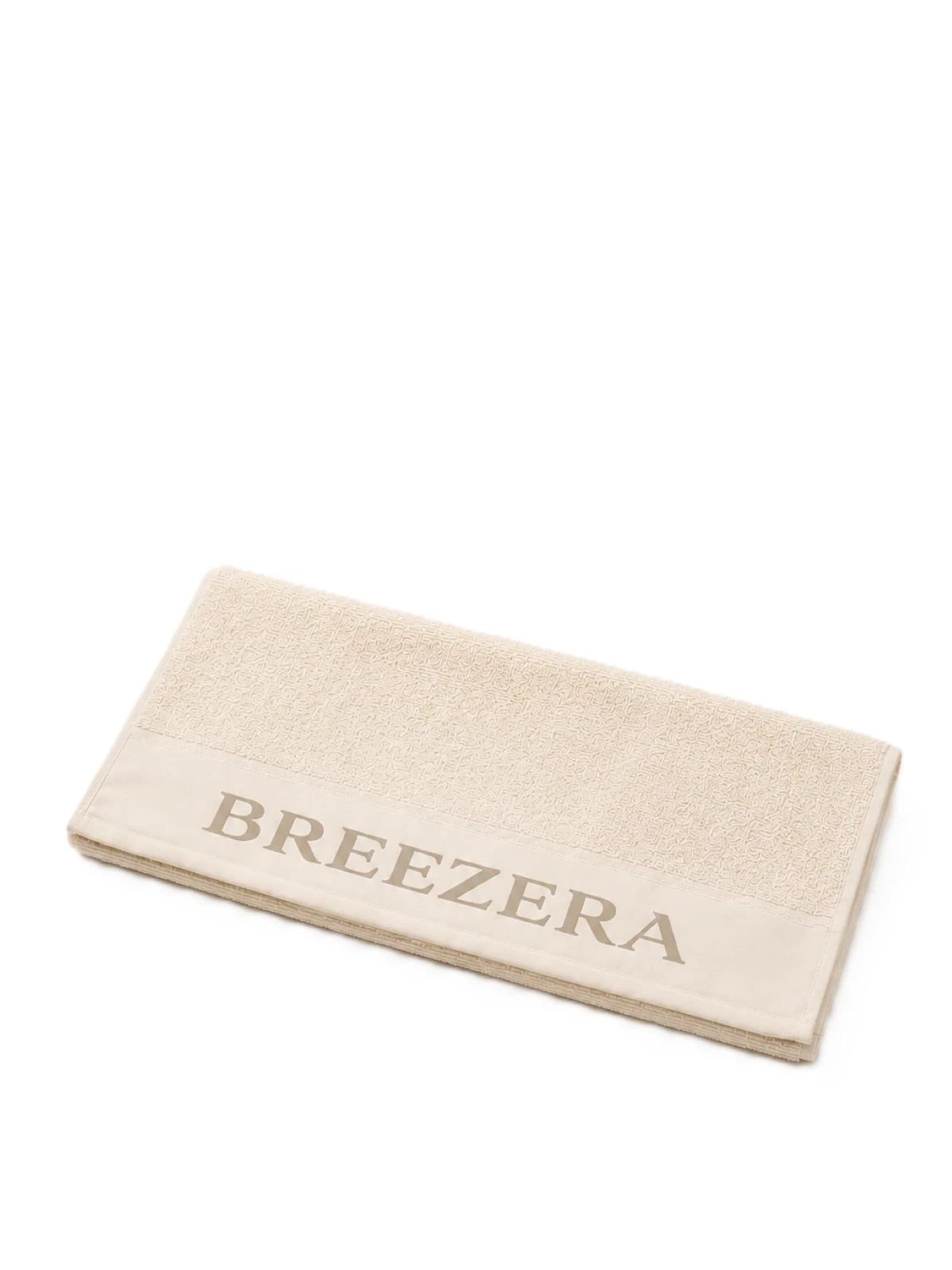 BREEZERA Beach Towel in Beige: front