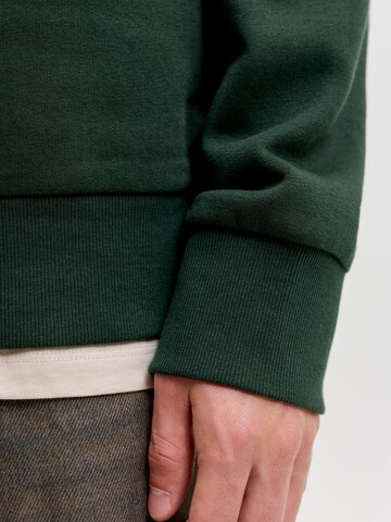 JACK & JONES Sweatshirt in Grün