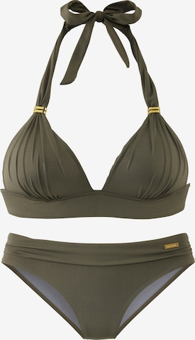 Bikini LASCANA en vert : devant