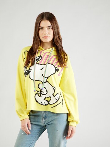 Sweat-shirt PRINCESS GOES HOLLYWOOD en jaune : devant