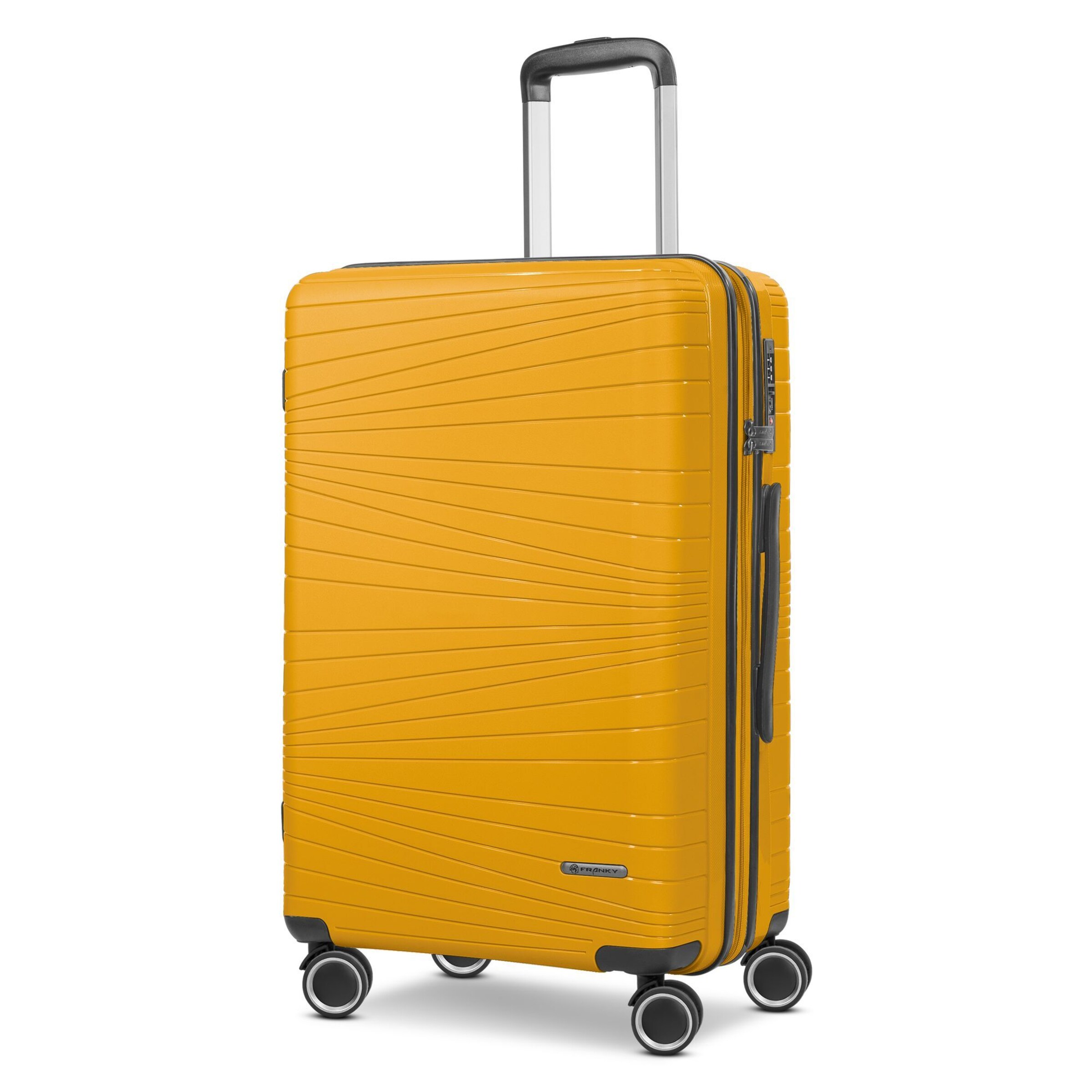 Franky Kofferset 'Dallas 3.0' in Gelb