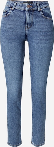 PIECES Regular Jeans 'Holly' i blå: forside