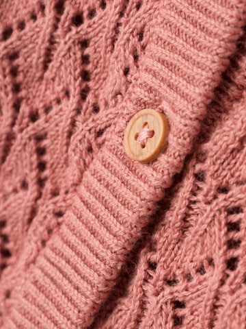 NAME IT Knit Cardigan 'Tisol' in Pink