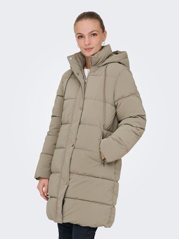 ONLY Vinterfrakke 'ONLSmilla' i grå: forside