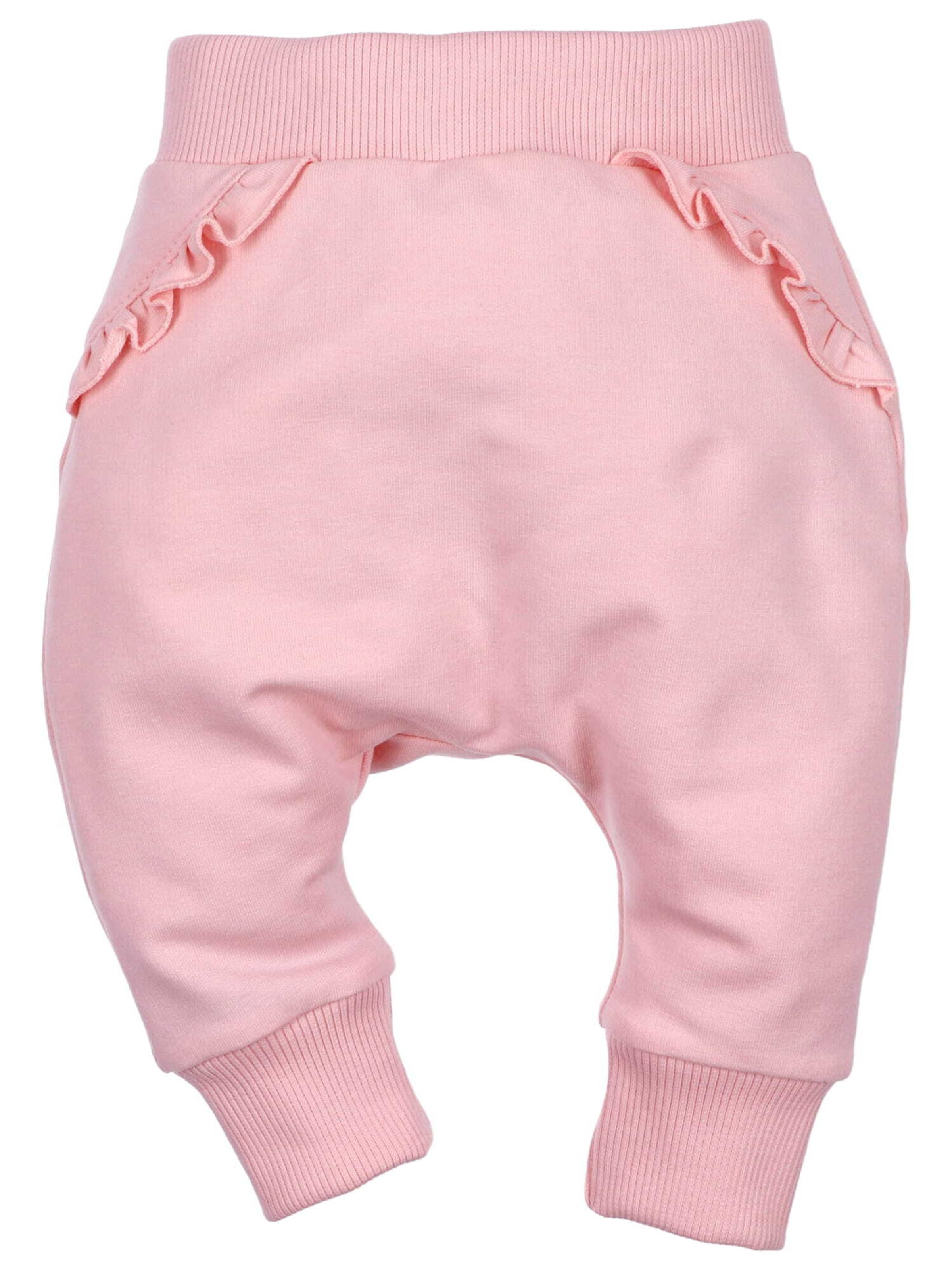 Pantalon NINI en rose : devant