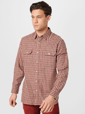 LEVI'S ® Comfort fit Button Up Shirt 'Jackson Worker' in Red: front