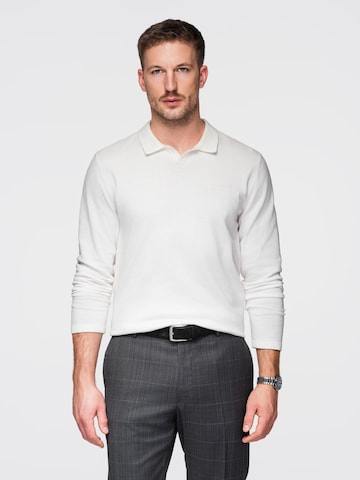 Ombre Shirt‌ in Weiß