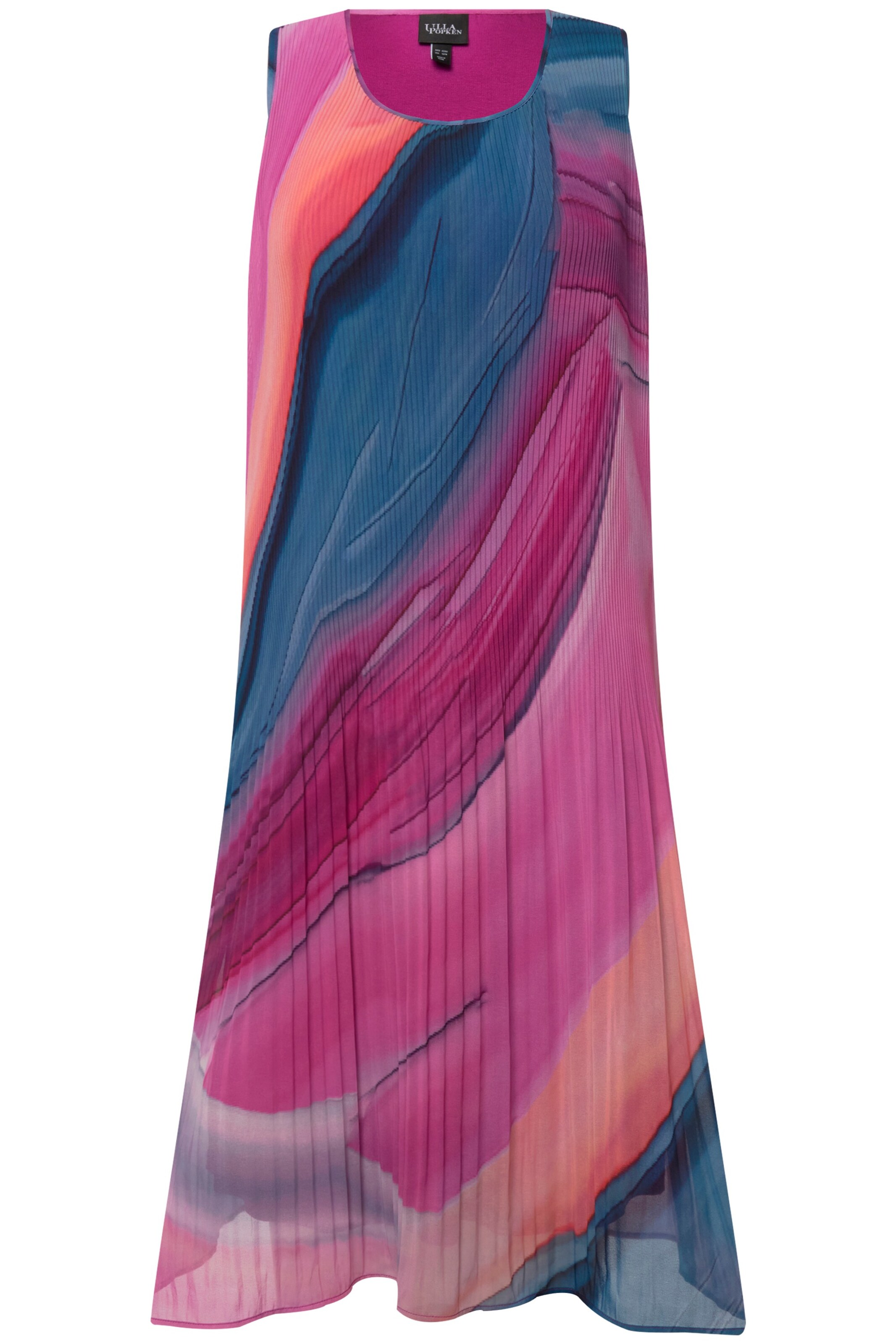 Ulla Popken Kleid in Lila: Vorderseite