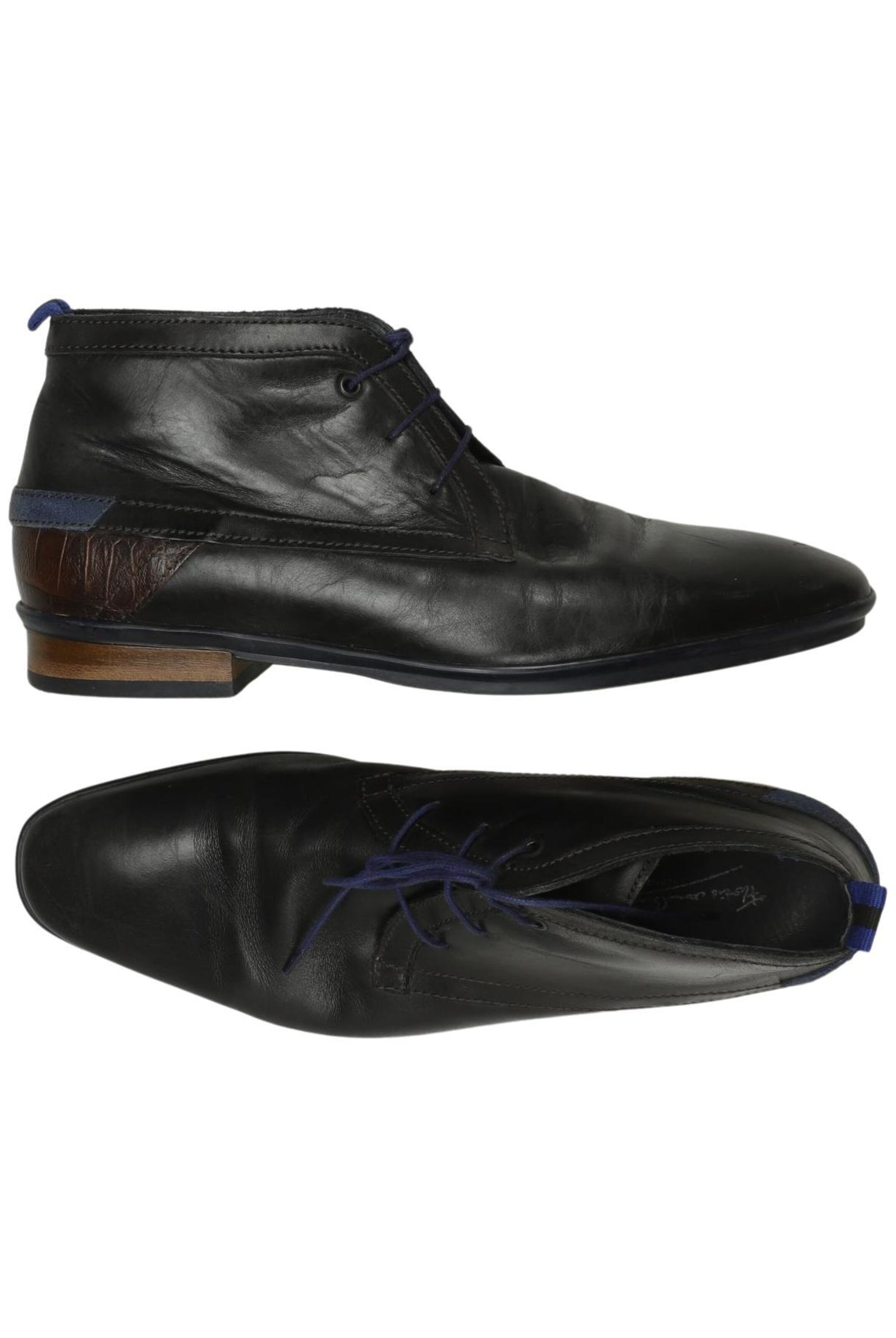 Floris van Bommel Flats & Loafers in 43 in Black: front