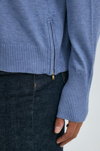 PULZ Jeans Sweater 'SARA' in Blue