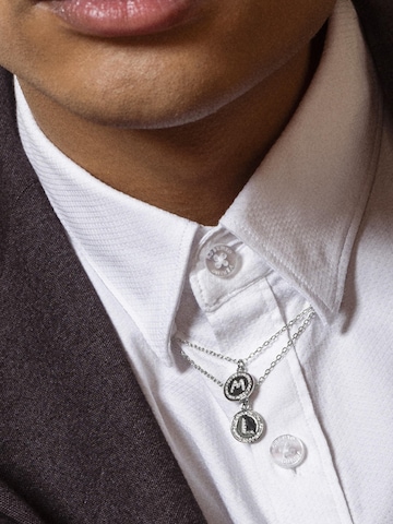 Collana 'Alphabet' di Luxenter in bianco