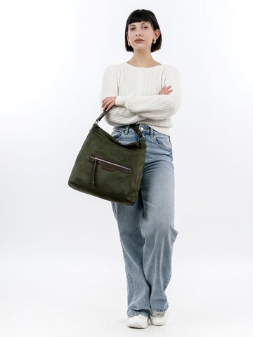 Borsa a spalla 'Drancy RUE 09' di Emily & Noah in verde