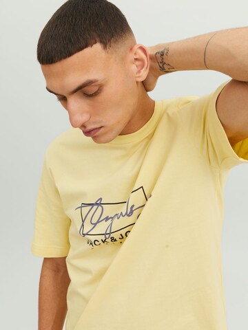 JACK & JONES Shirt in Yellow
