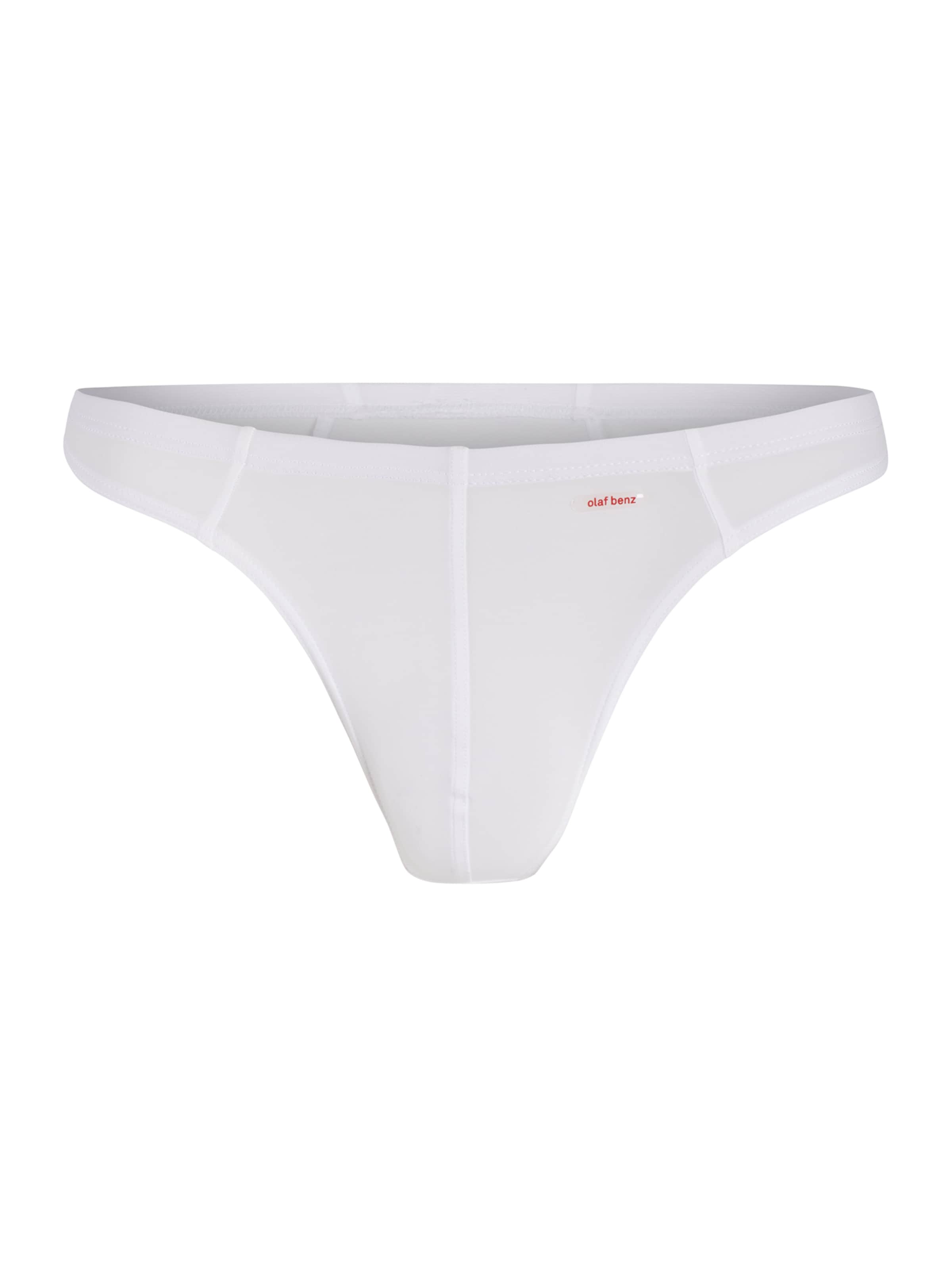 Slip ' RED0965 Ministring ' Olaf Benz en blanc : devant