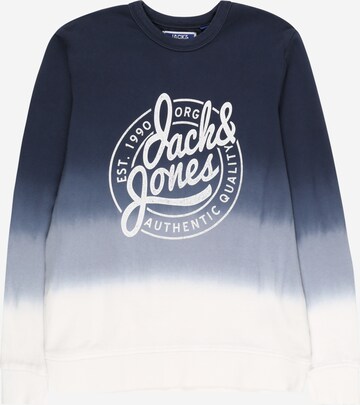 Jack & Jones Junior Суичър 'TARIF' в синьо: отпред