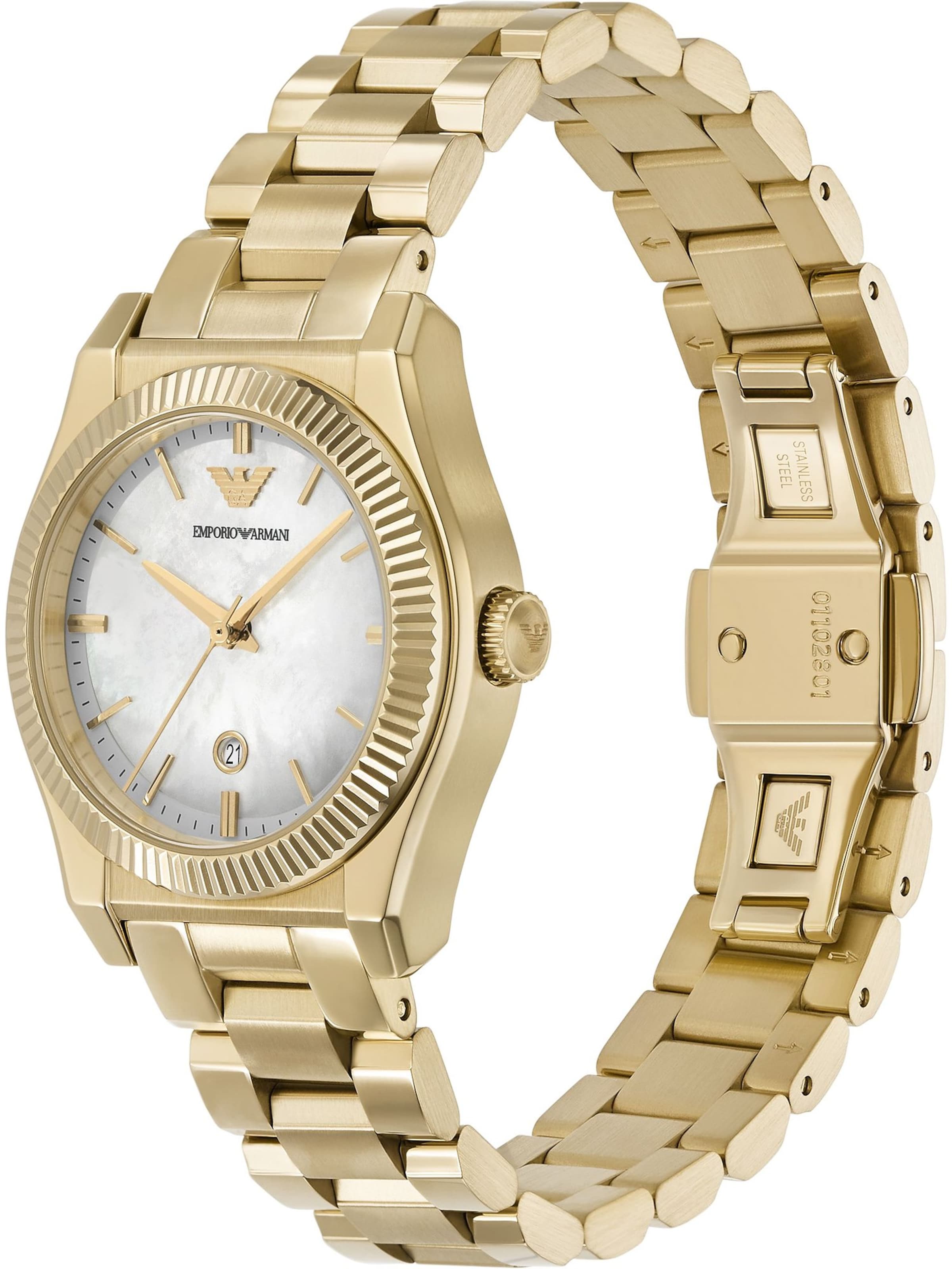 Emporio Armani Analog watch in Gold