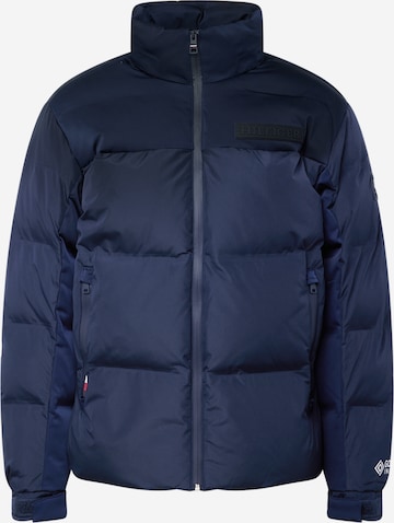 TOMMY HILFIGER Winterjas 'New York' in Blauw: voorkant