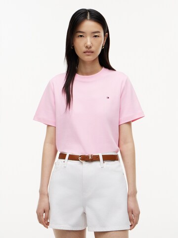 TOMMY HILFIGER Majica | roza barva: sprednja stran