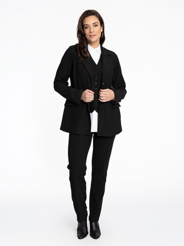 YOEK Blazer in Black: front