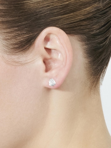 Luxenter - Pendientes 'Musa' en blanco