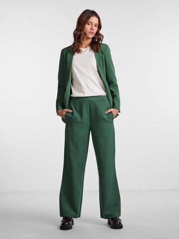 PIECES Wide leg Broek 'PCBOZZY' in Groen