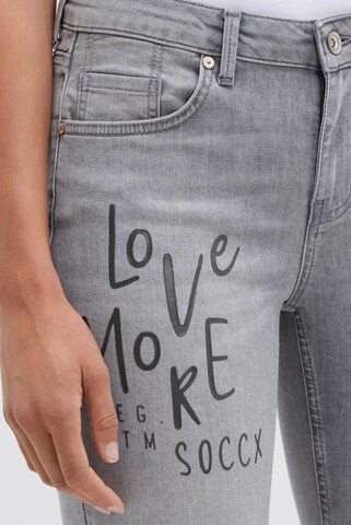 Soccx Slimfit Jeans in Grau